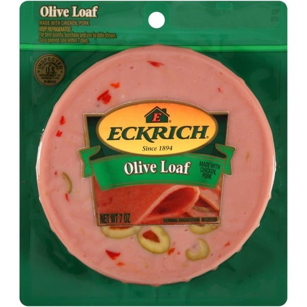 Lunch Meat Eckrich Olive Loaf hero