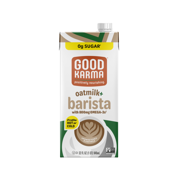 Good Karma Oatmilk+ Barista, Unsweetened hero