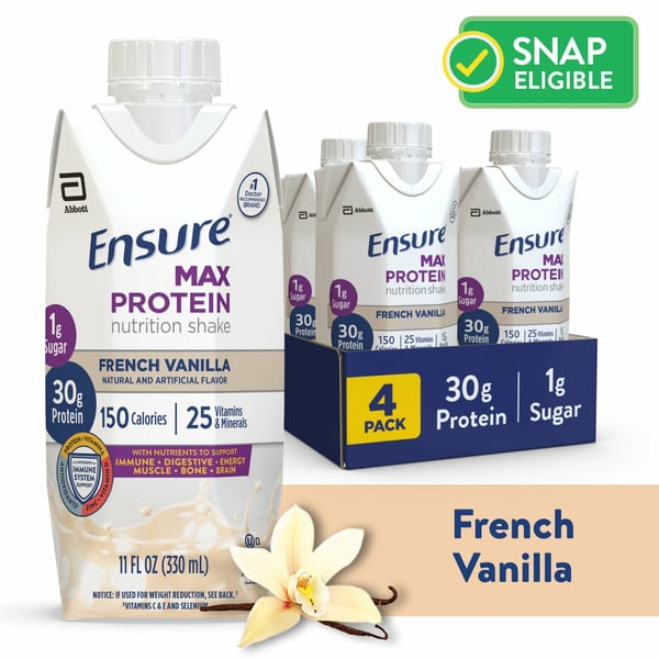 Protein & Meal Replacements Ensure Max Protein Nutrition Shake French Vanilla hero