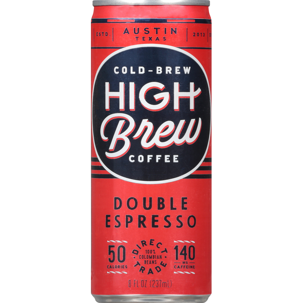 Energy & Sports Drinks High Brew Coffee, Double Espresso, Cold-Brew hero