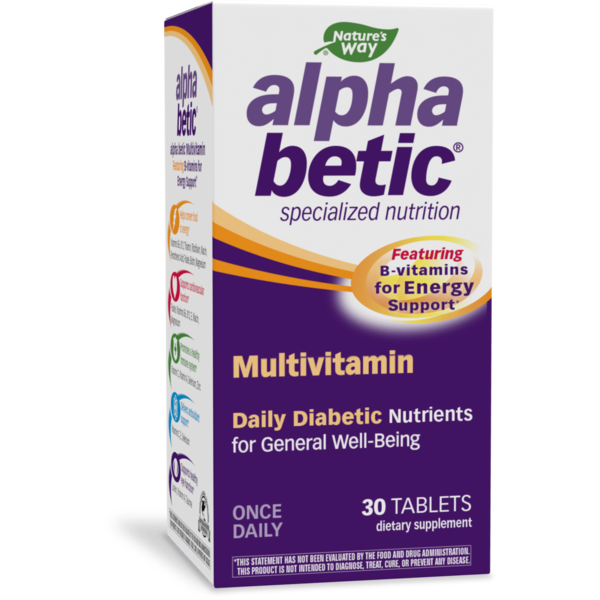 Vitamins & Supplements Nature's Way Alpha Betic® Multivitamin hero