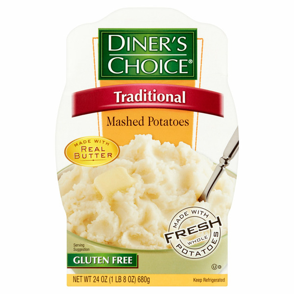 Frozen Appetizers & Sides Diner's Choice Traditional Mashed Potatoes hero