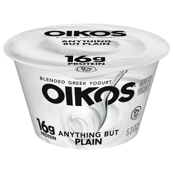 Yogurt Oikos Strawberry Nonfat Greek Yogurt hero