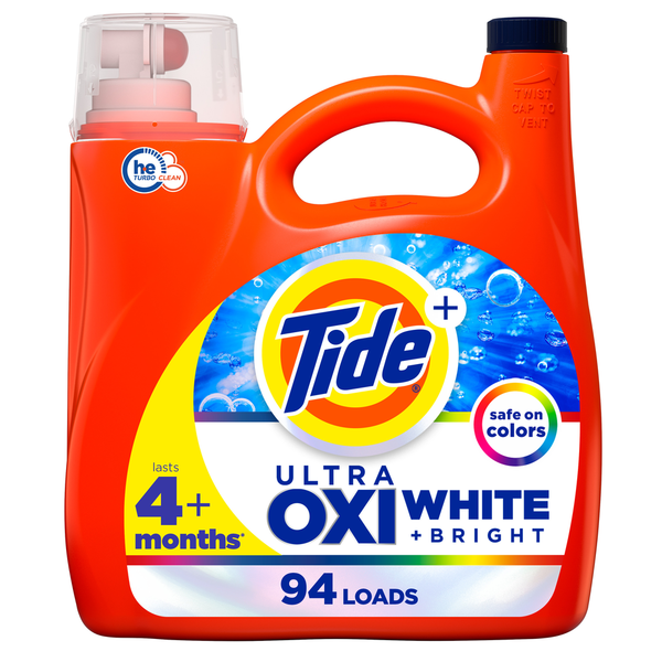 Laundry Tide Plus Ultra OXI Detergent hero