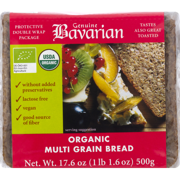 Bread Genuine Bavarian Bread, Multi Grain, Organic hero