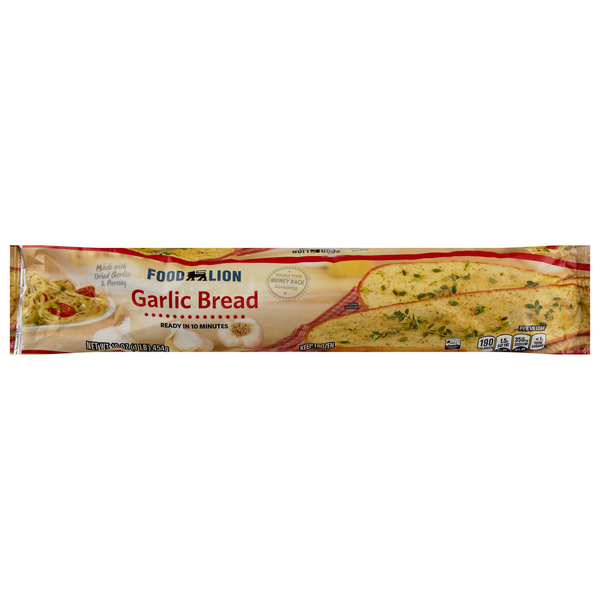 Frozen Breads & Doughs Food Lion Garlic Bread hero