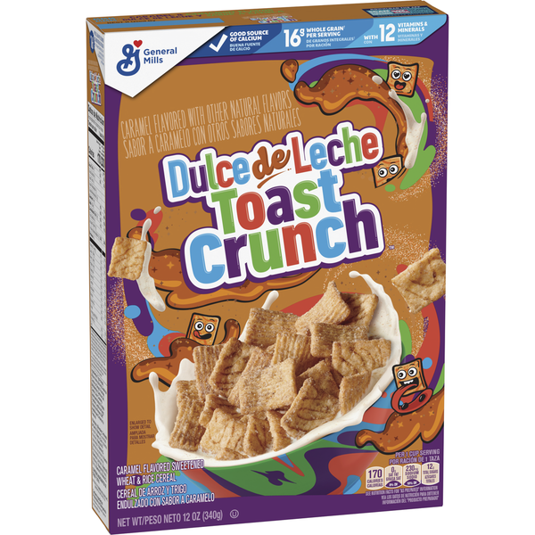 Cereal General Mills Dulce de Leche Toast Crunch Breakfast Cereal hero