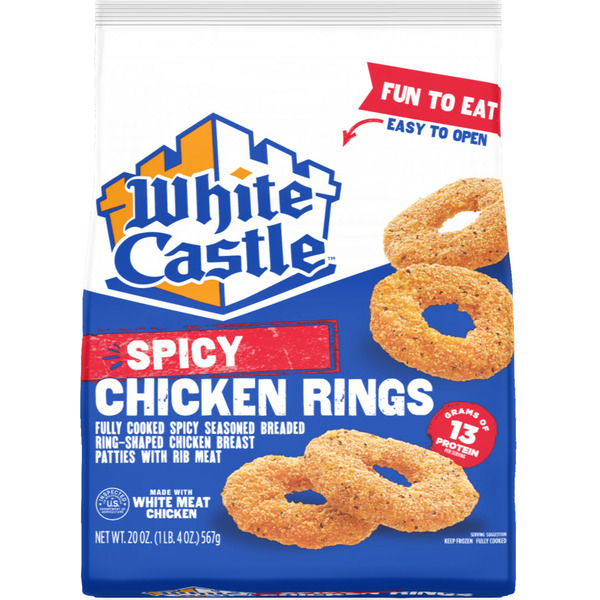 Frozen Meals White Castle Spicy Chicken Rings hero