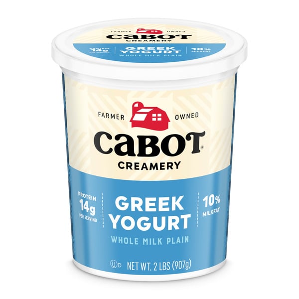 Cabot Plain Greek Yogurt hero