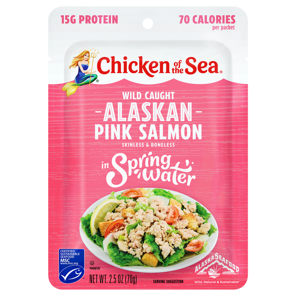 Canned Meat & Seafood Chicken of the Sea Pink Salmon hero