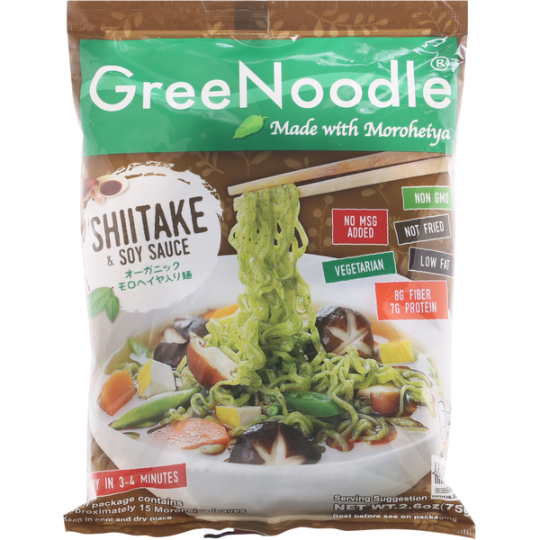 Asian Foods GreeNoodle Noodles, Shiitake & Soy Sauce hero