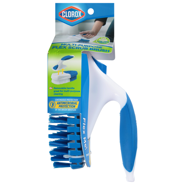 Cleaning Products Clorox Scrub Brush, Flex, Multi-Purpose hero