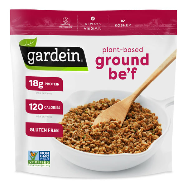 Frozen Vegan & Vegetarian Gardein Plant-Based Ground Be'f, Vegan Food, Frozen Food hero