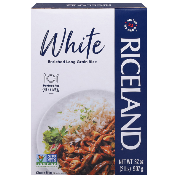 Grains, Rice & Dried Goods Riceland Rice, White hero