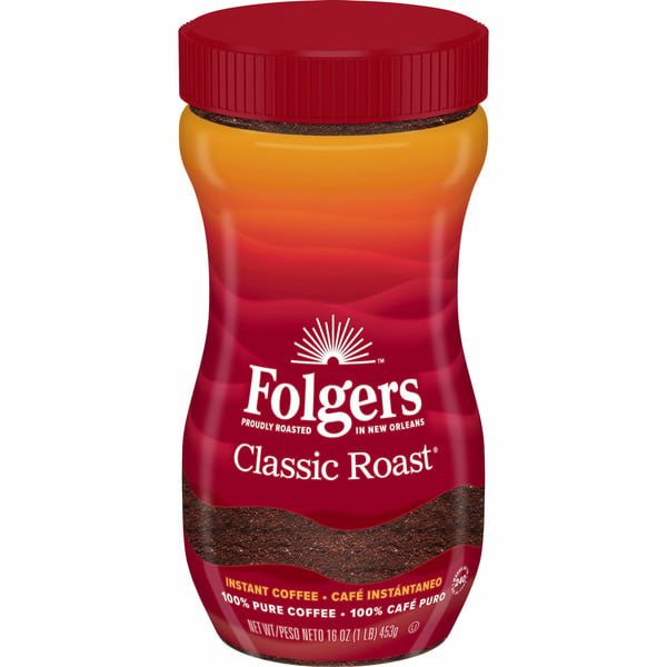 Coffee Folgers Instant Coffee hero