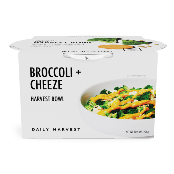 Frozen Meals Daily Harvest Broccoli + Cheeze Harvest Bowl hero