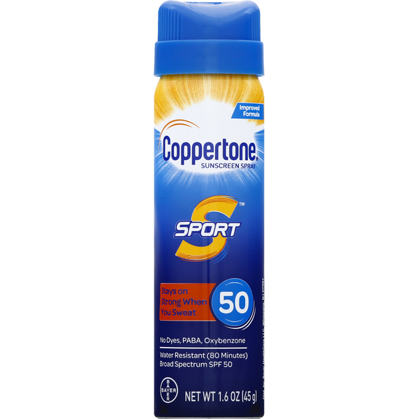 Body Lotions & Soap Coppertone Sunscreen Spray, Broad Spectrum SPF 50 hero