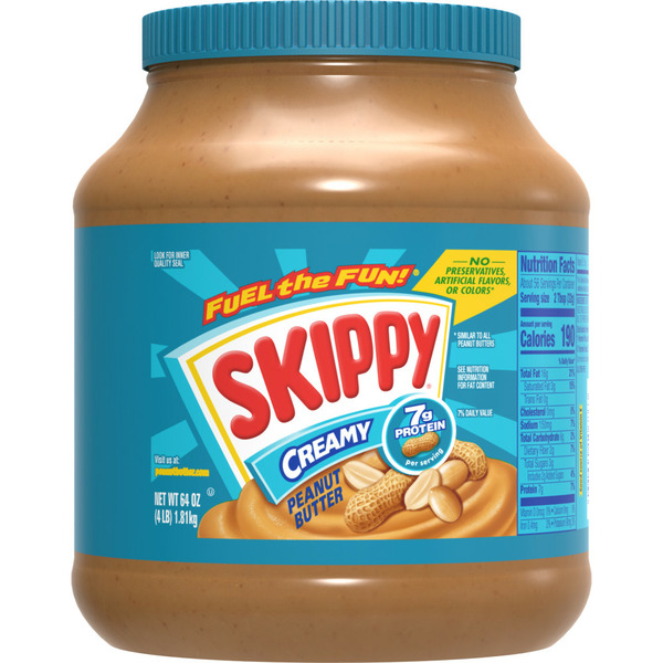 Spreads SKIPPY Creamy Peanut Butter hero