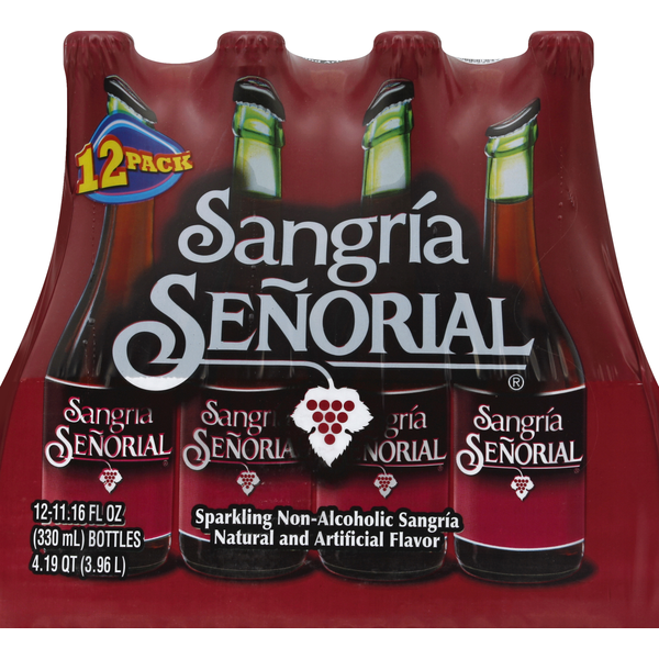 Red Wines Sangria Senorial Soda, 12 Pack hero