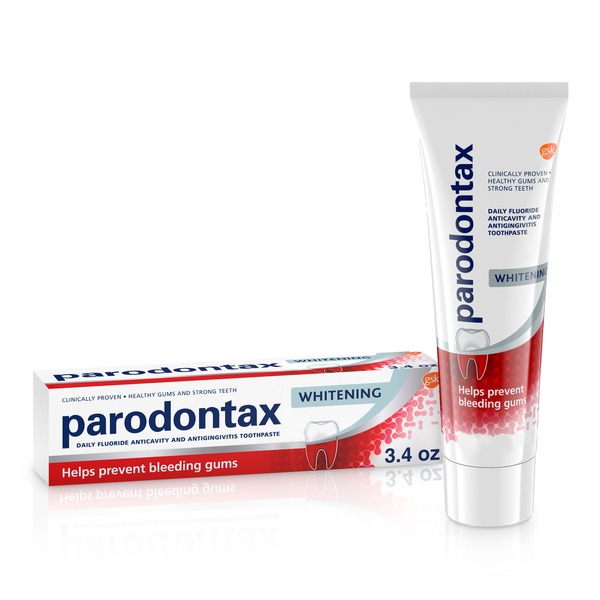 Oral Hygiene parodontax Teeth Whitening Toothpaste hero