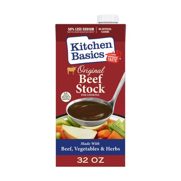 Soup, Broth & Bouillon Kitchen Basics Beef Stock hero