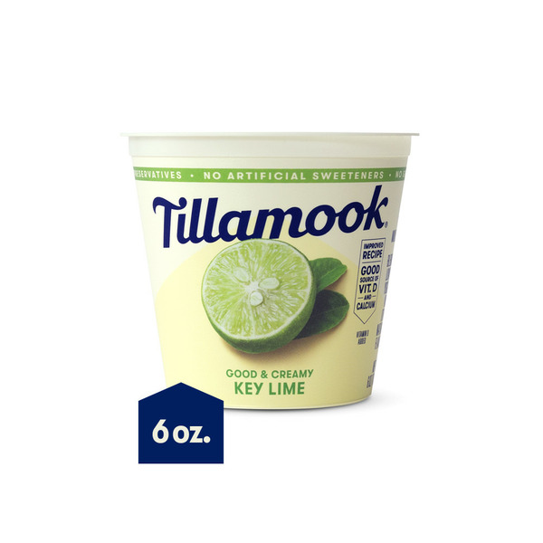 Yogurt Tillamook Key Lime Lowfat Yogurt hero