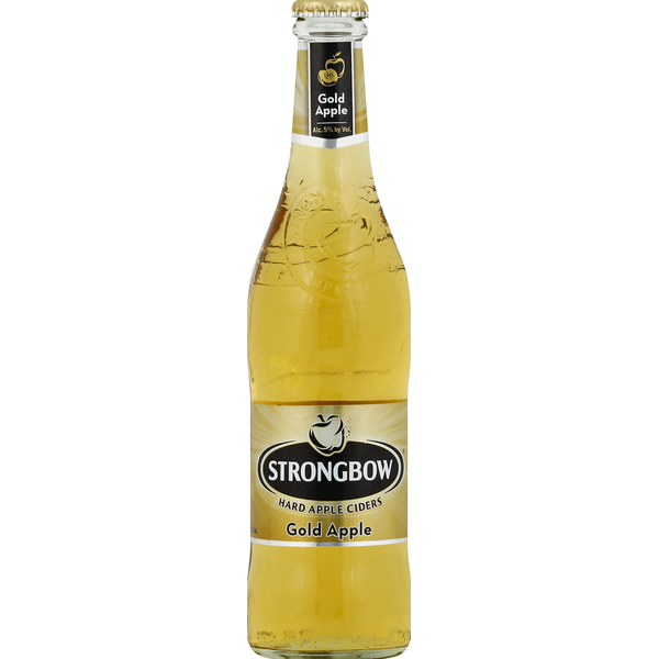 Beers & Coolers Strongbow Hard Apple Cider, Gold Apple hero