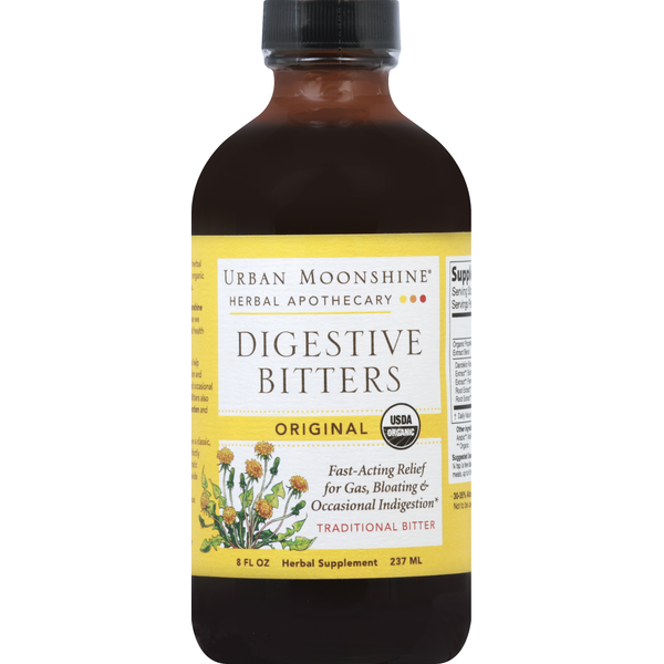 Digestion Urban Moonshine Digestive Bitters, Original hero