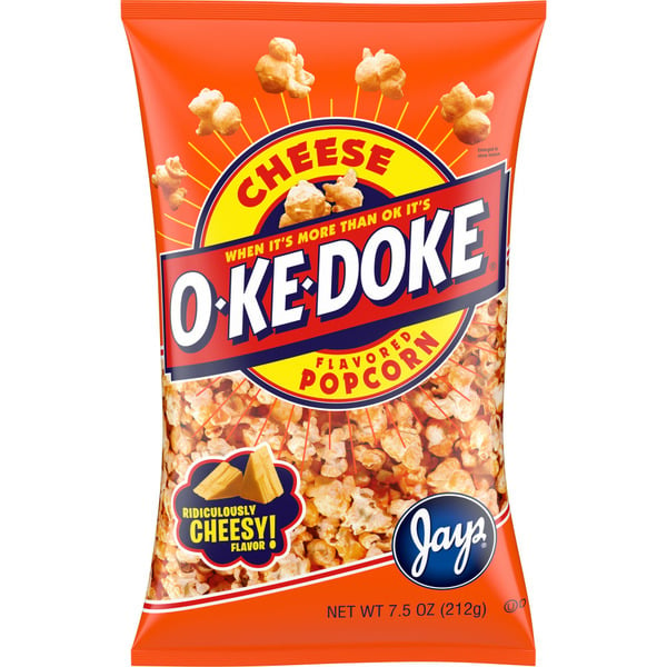 Popcorn & Jerky O-Ke-Doke Cheese Popcorn hero