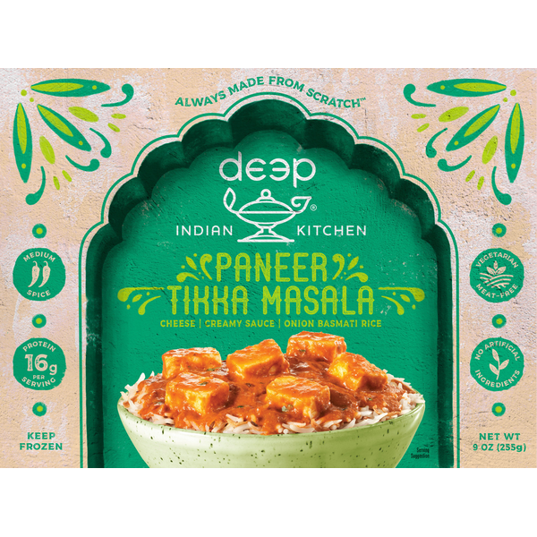 Frozen Meals Deep Indian Kitchen Paneer Tikka Masala, Medium Spice hero