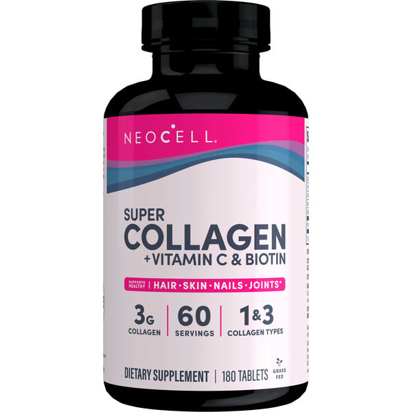 Beauty Care NeoCell Super Collagen With Vitamin C and Biotin Tablets hero