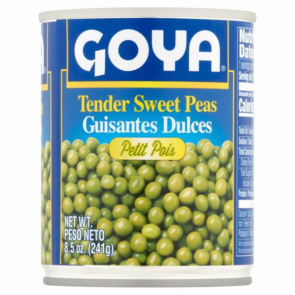 Canned/Jarred Vegetables Goya Tender Sweet Peas hero