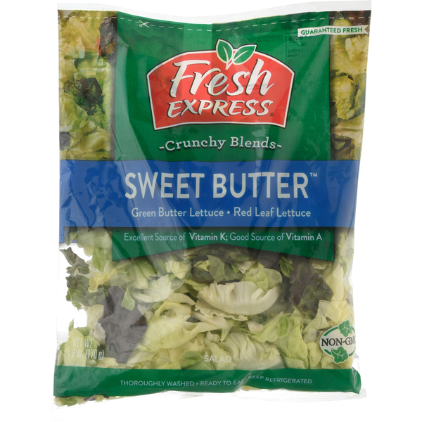 Packaged Vegetables & Fruits Fresh Express Salad, Sweet Butter hero