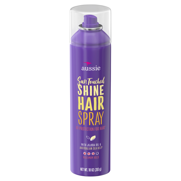 Hair Care Aussie Sun-Touched Shine Hairspray with Jojoba Oil & Sea Kelp hero