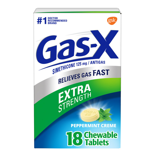 Digestive Health Gas-X Extra Strength Chewable Gas Relief Tablets hero