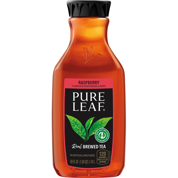 Tea Beverages Pure Leaf Raspberry Tea Iced Tea hero