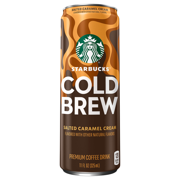 Beverages Starbucks Coffee Drink, Salted Caramel Cream, Cold Brew, Premium hero