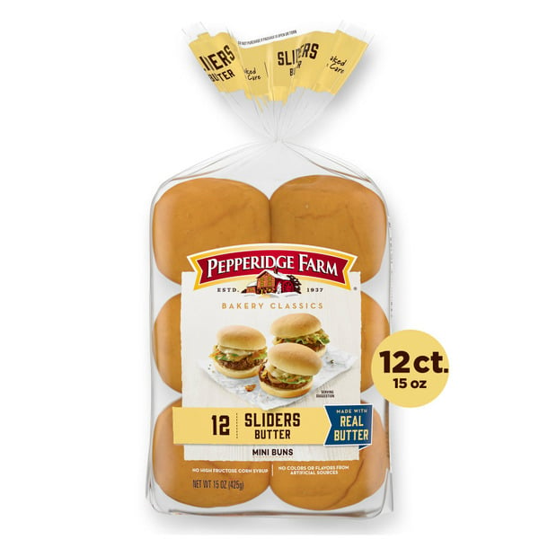 Buns & Rolls Pepperidge Farm Butter Slider Buns hero