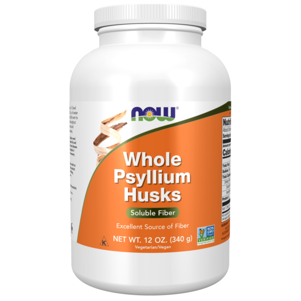 Digestion NOW Psyllium Husks, Whole hero