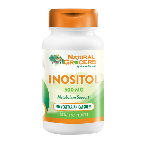 Dietary Supplements Natural Grocers 500mg Inisitol Veggie Tab hero