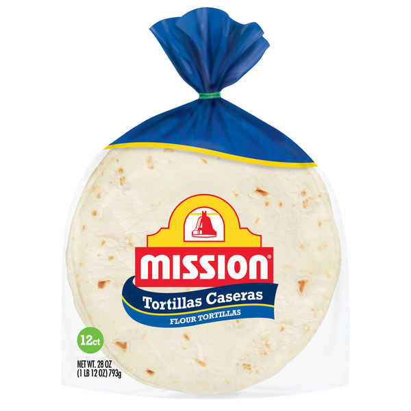 Tortillas & Flat Bread Mission Flour Tortillas Caseras hero