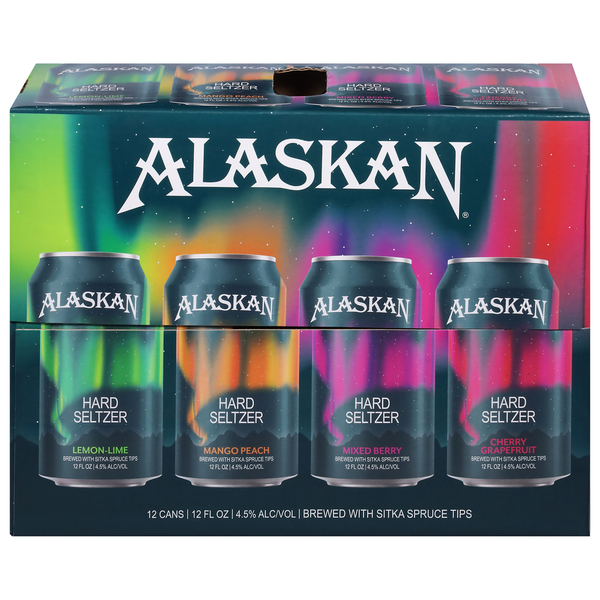 Malt Beverages Alaskan Brewing Co. Hard Seltzer,12 Cans hero