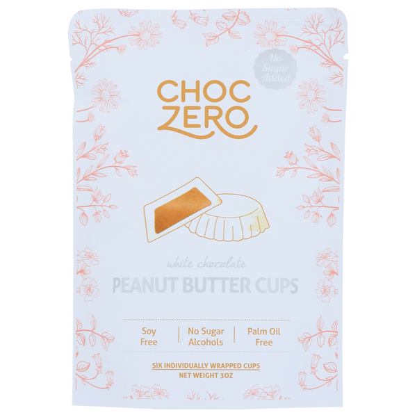 Candy & Chocolate Choczero Cup Wht Choc Pnut Bbtr Sf hero