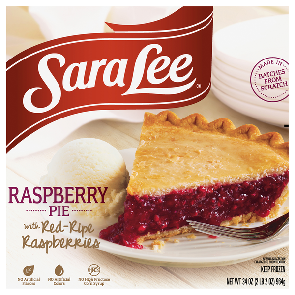 Bakery Desserts Sara Lee Pie, Raspberry hero