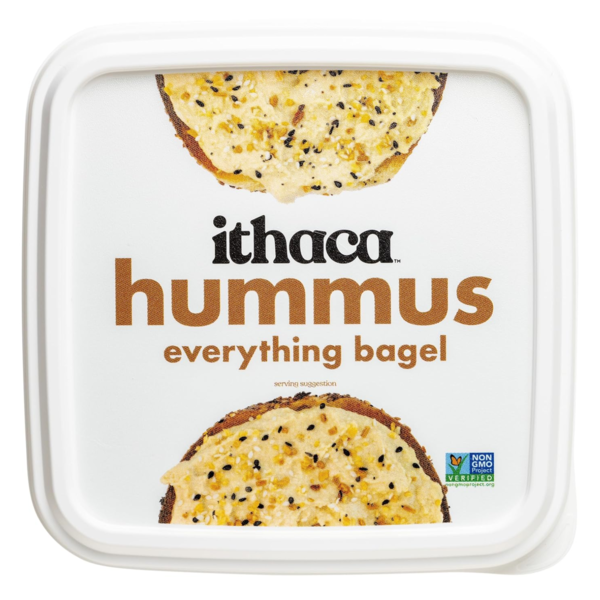 Preserved Dips & Spreads Ithaca Hummus Everything Bagel Hummus, Non-GMO, Minimal Ingredients hero