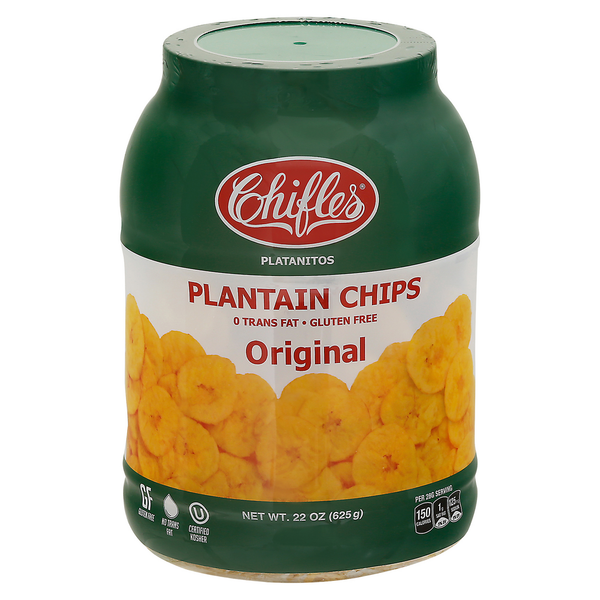 Chips & Pretzels Chifles Plantain Chips, Original hero