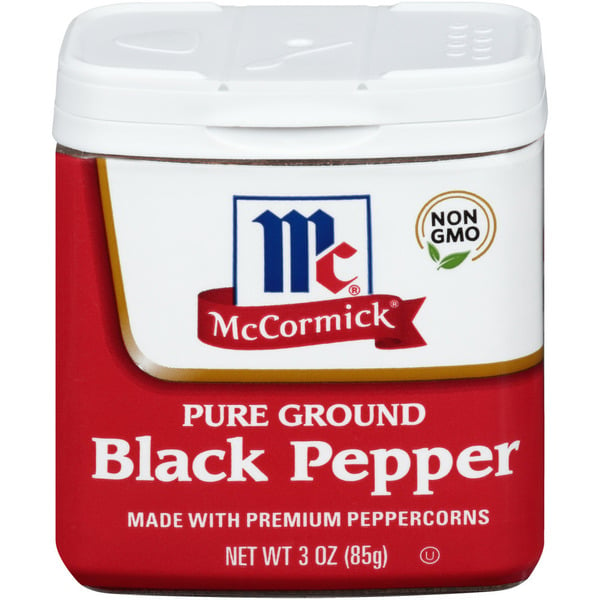 Spices & Seasonings McCormick® Ground Black Pepper hero