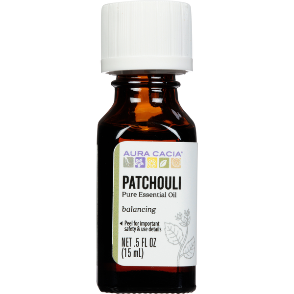 Beauty Aura Cacia Pure Essential Oil, Patchouli, Balancing hero