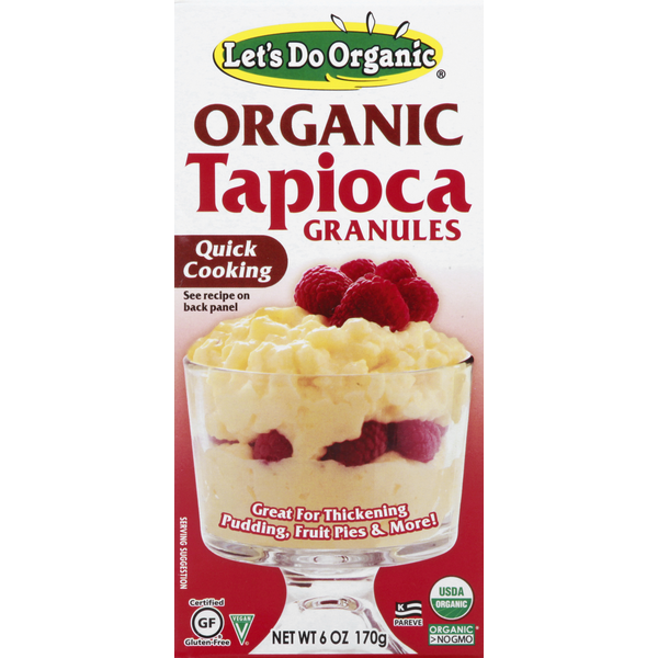 Baking Ingredients Let's Do Organic Tapioca Granules, Organic hero