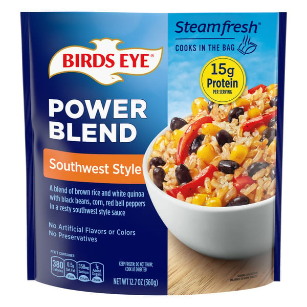 Frozen Produce Birds Eye Steamfresh Protein Blends Vegetables, Southwest Style hero